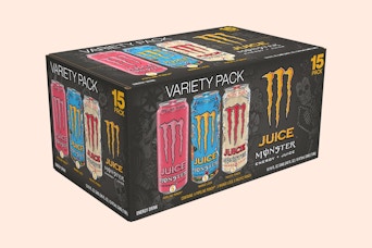 a pack of monster energy