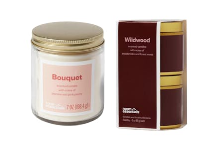 2 Room Essentials Candles