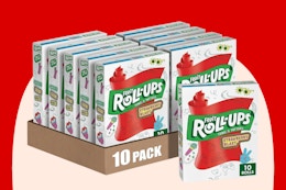 boxes of fruit roll-ups