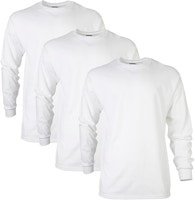 Gildan Adult Long Sleeve T-shirt 3-Pack