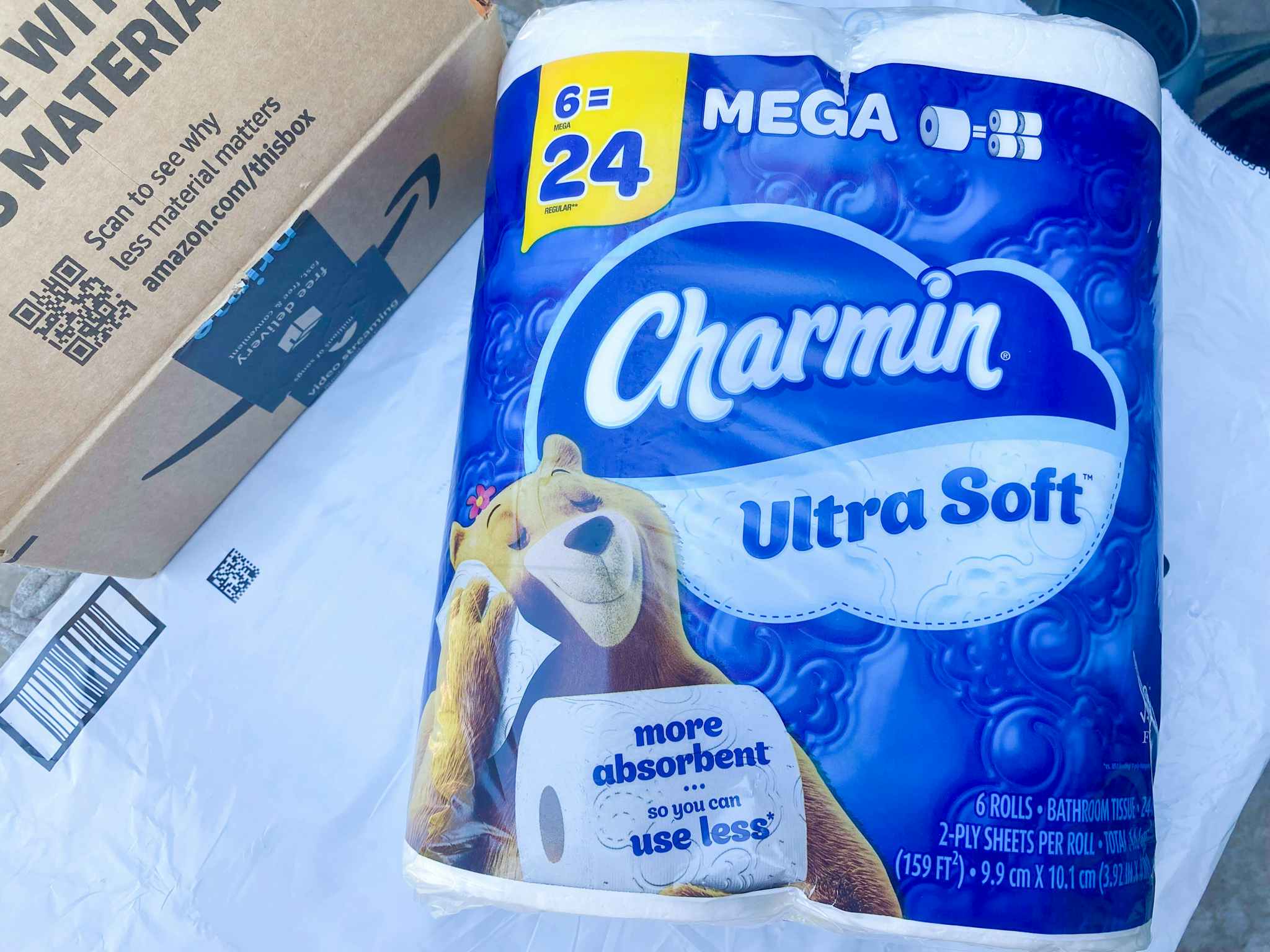 amazon-charmin-ultra-soft-toilet-paper-laying-down