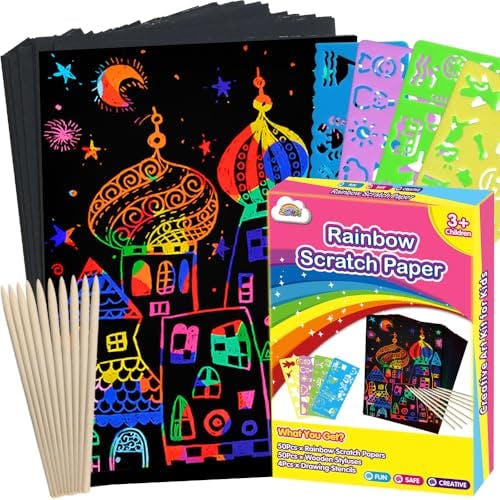 Scratch Paper Art Set