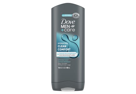 2 Dove Men+Care Body Wash