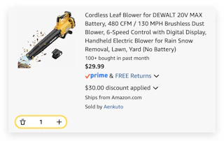 Cordless Leaf Blower