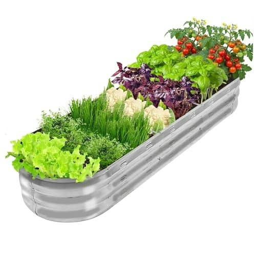 Galvanized Raised Garden Bed