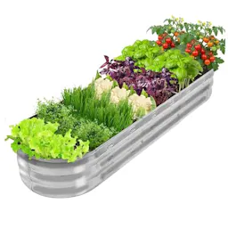 Galvanized Raised Garden Bed