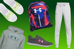 Under Armour Clearance: $10 Joggers, $11 Hoodies, $19 Sneakers (Up to 75% Off) card image