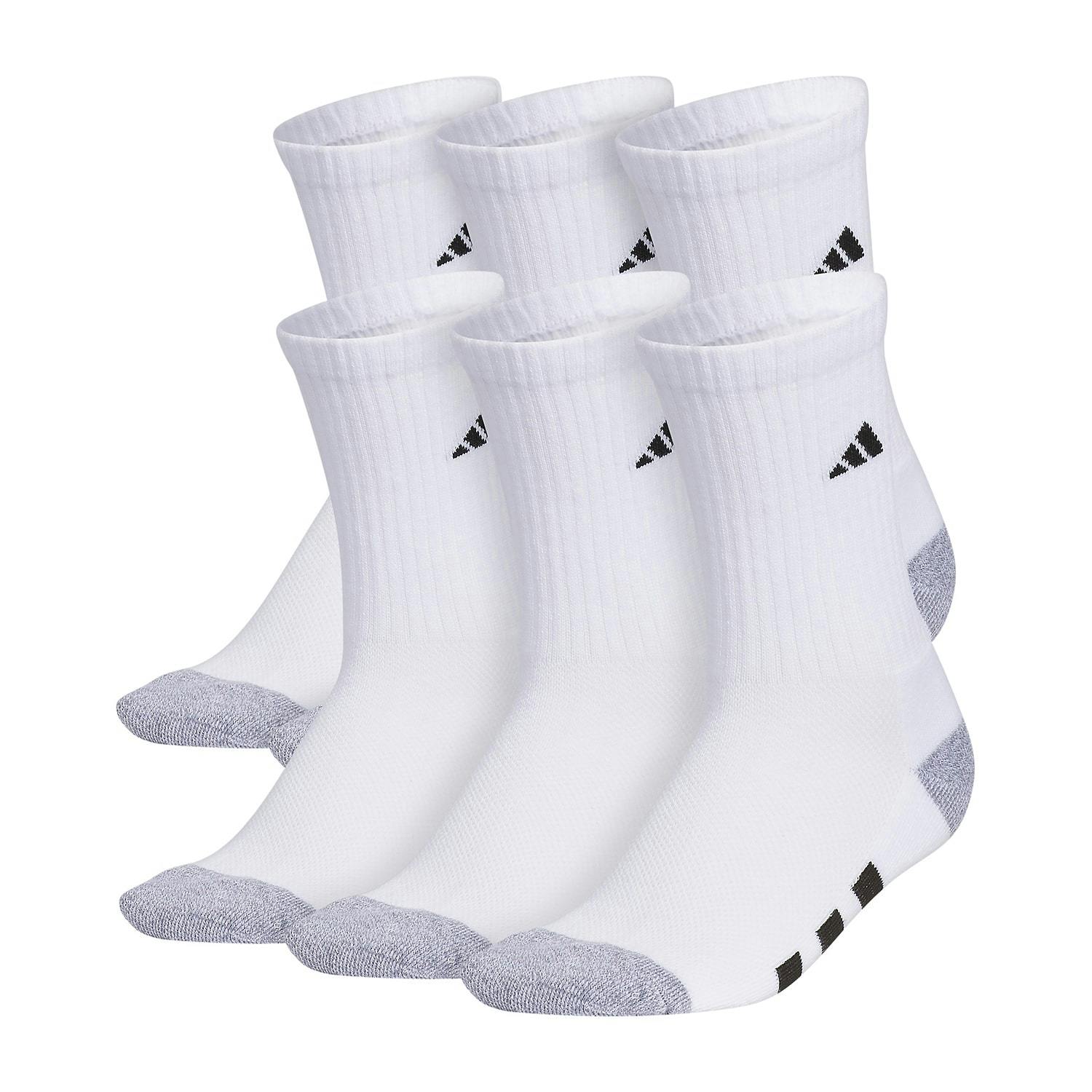 2 adidas Kids' Crew Sock Packs