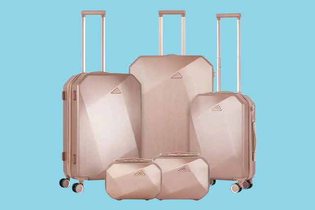 Hardside Spinner Luggage 5-Piece Set, Only $89.99 at Home Depot card image
