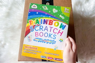 rainbow scratch paper
