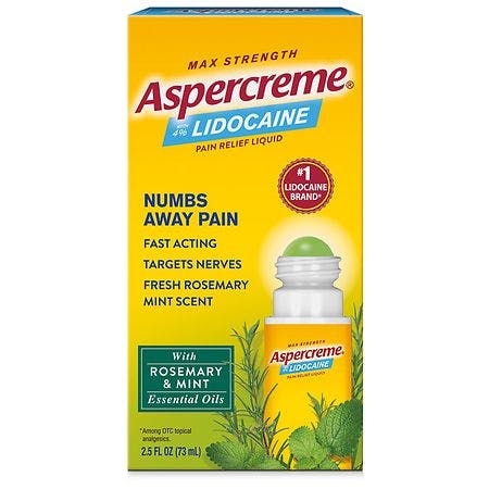 Aspercreme Lidocaine Roll-On
