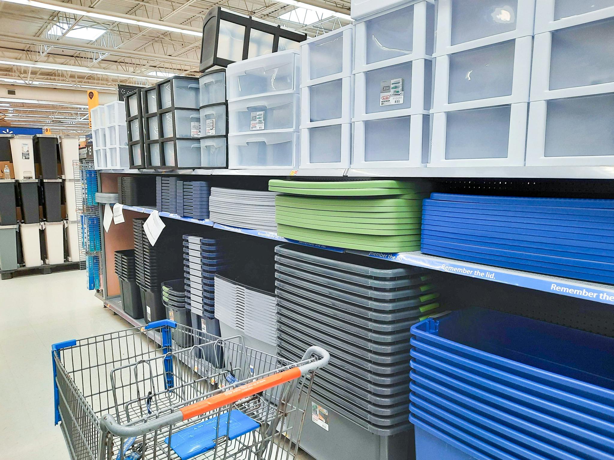 BacktoSchool Storage Deals, as Low as 10 at Walmart Carts, Baskets