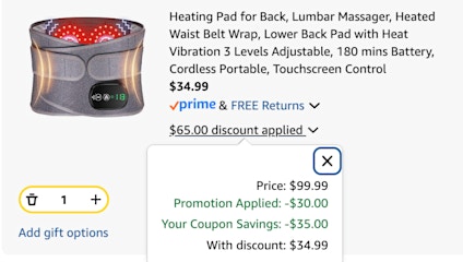 cart heat belt