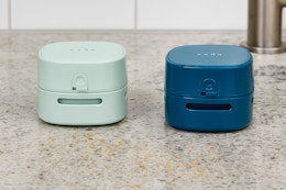 Get 2 Mini Countertop Vacuum Cleaners for Just $11 Each at QVC card image
