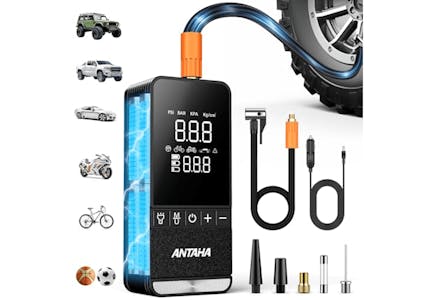 Portable Tire Inflator Air Compressor