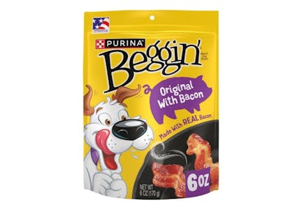 2 Purina Beggin' Strips Dog Treats