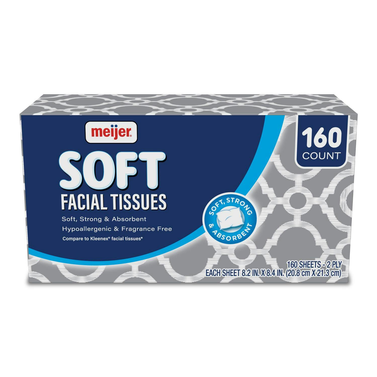 Meijer Facial Tissue