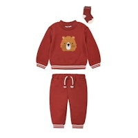 Kids' Teddy Fleece Pullover Set