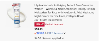 Lilyana Amazon receipt