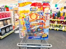 hot wheels box in cart
