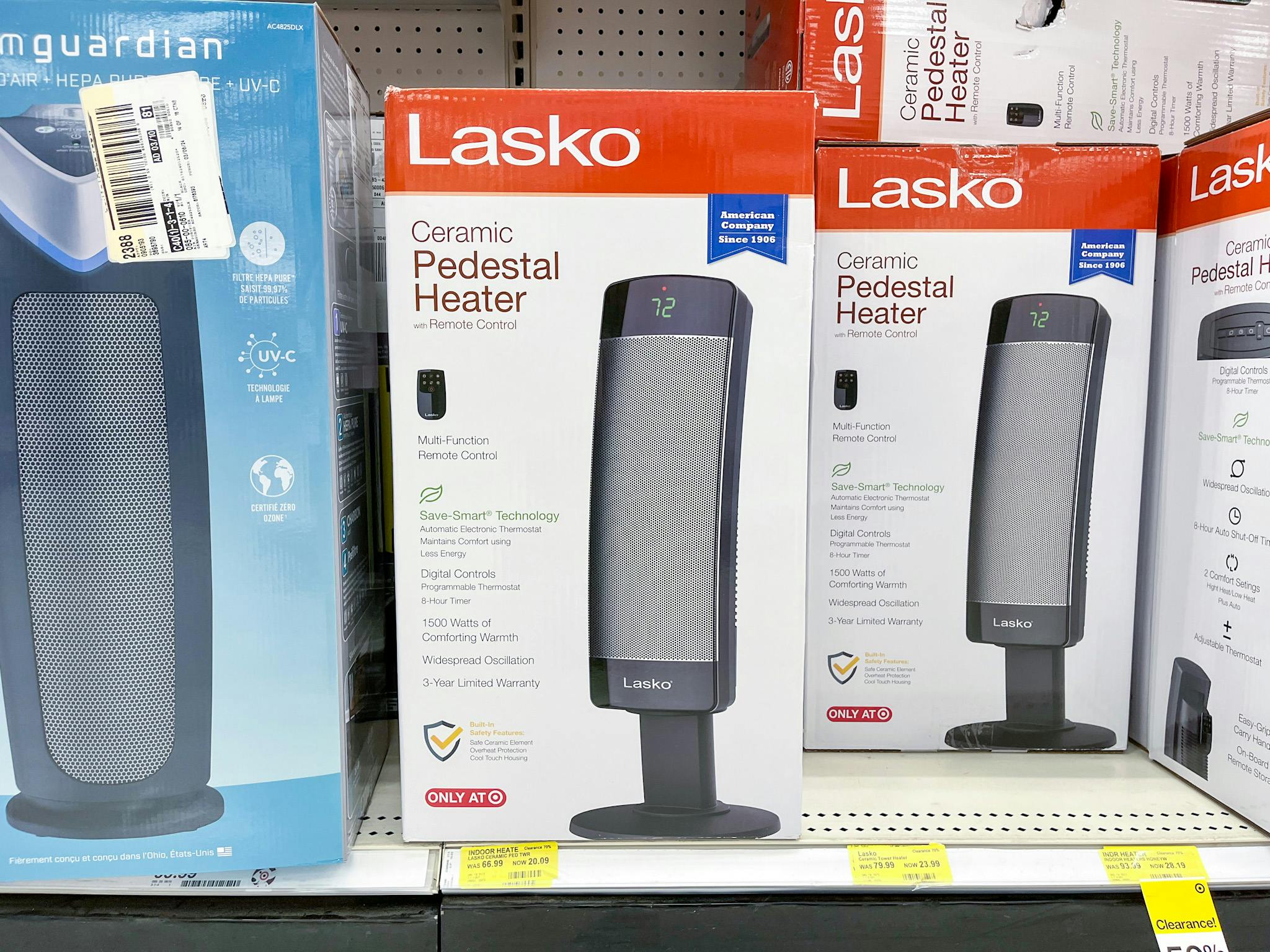 Lasko Pedestal Tower Heater