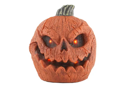 LED Animated Rotten Jack-O-Lantern