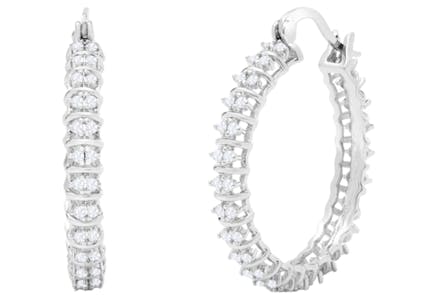 Jaclyn Smith Moissanite Earrings