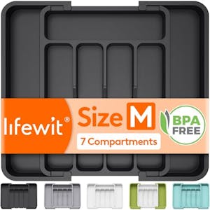 Lifewit Expandable Kitchen Drawer Organizer