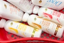 dove body wash in shopping basket