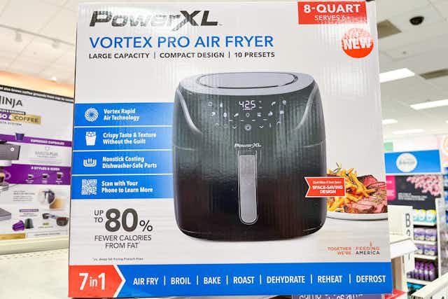 PowerXL 8-Quart Air Fryer, Only $57 at Target (Reg. $130) card image