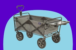 Collapsible Outdoor Utility Wagon, Just $30 for a Limited Time on Amazon card image