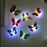 Butterfly Wall Light Set