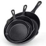 Cast Iron Skillet Set