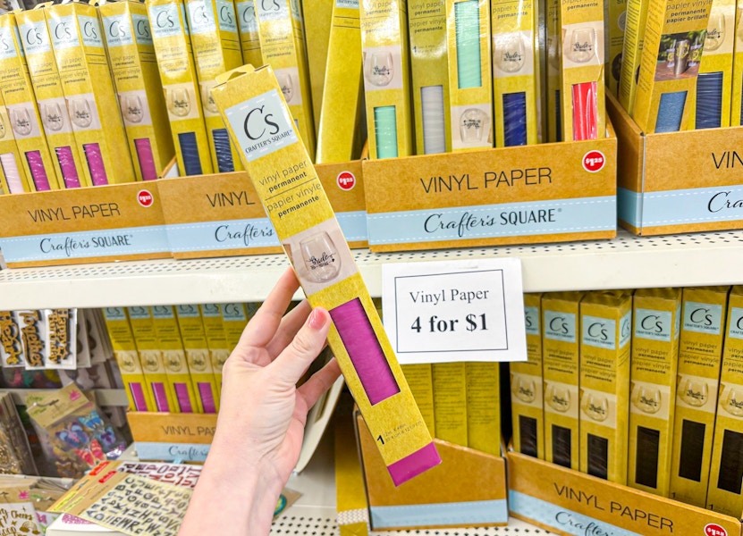 dollar tree vinyl paper