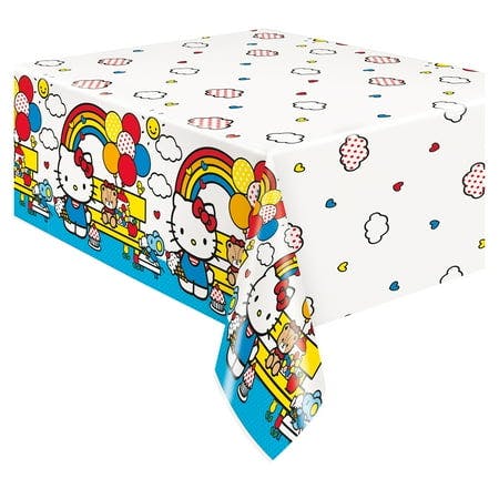 Hello Kitty Plastic Table Cover
