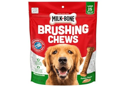 2 Milk-Bone Brushing Chews Bags