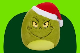 New at Walmart: $19.98 12-Inch Grinch Squishmallow card image