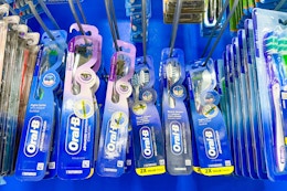 Free Oral-B Bright and Clean Toothbrush at Dollar General card image