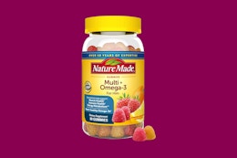 a bottle of nature made gummies