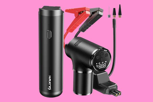 3-in-1 Car Battery Jump Starter, Only $39.99 on Amazon (Reg. $129.99) card image