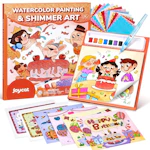 Paint with Water Coloring Book