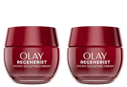 2 Olay Micro-Sculpting Creams
