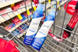 Secret Clinical Strength Deodorant Spray, Only $4.49 Each at CVS card image