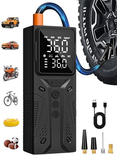 Tire Inflator Portable Air Pump