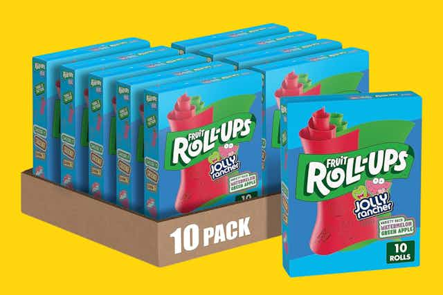 Fruit Roll-Ups 10-Pack, as Low as $13.93 on Amazon card image