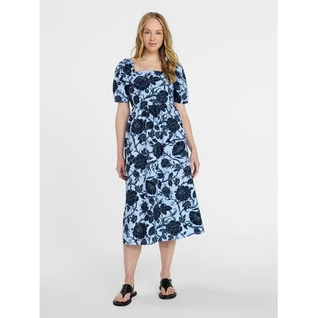 Time and Tru Women's Midi Dress