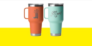 free mothers day customization on yeti