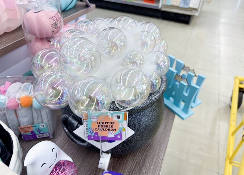 dollar general summerween bubble cauldron