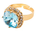 Violet and Brooks Birthstone Ring
