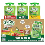 GoGo SqueeZ Fruit Puree 12-Pack